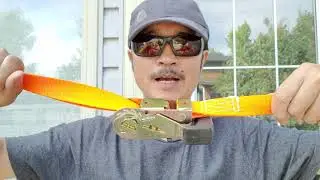 捆绑器使用方法  How to use ratchet straps