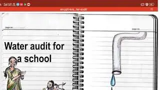 Water audit project for home, garden