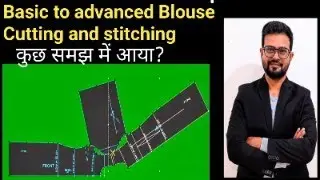 BASIC TO ADVANCE CUTTING AND STITCHING # PATTERN MAKING DART MANIPULATION