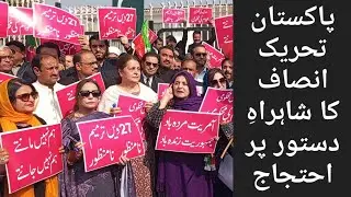 Movement to protect the Constitution of Pakistan, PTI and other hold rally outside Parliament house
