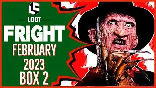 Loot Fright Crate February 2023 Box 2 Unboxing & Review Nightmare On Elm Street Childs Play 2