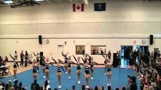 Bev Facey Cheer Team at Cities - February 19, 2011