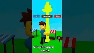 Sells a Giant Celestial!#Roblox #GrowAGarden #RobloxShorts #GamingShorts #GardenChallenge #shorts