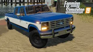 1986 Ford F350 XLT - Farming Simulator 2019[FS19 LS19 Car Vehicle Mod]#gaming #games #gameplay #car