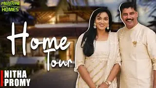 Nitha Promy Home Tour | 45 Year Old Luxury House | Amazing Interior Design | Milestone Homes
