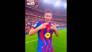 BARCELONA COMEBACK VS REAL MADRID 🥶🔥 #viscabarca #raphinha #elclasico #shorts #viral #goatededitz