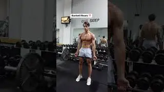 Does your lower back hurt when doing barbell rows !?