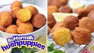 The Crunchiest Hush Puppies Recipe (Fluffy on the inside!)