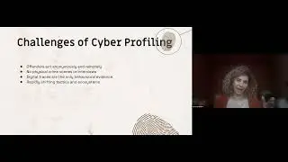 Cybercriminal profiling (CSCAN | PlymUniInfoSec)