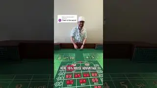 Worst bet in craps #crapsstrategy