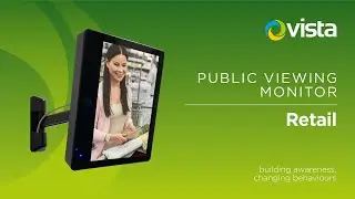 Public Viewing Monitors in Retail