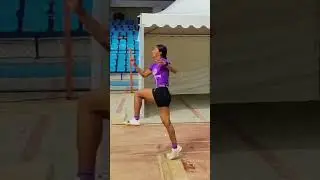 girl long jump 💪🦘