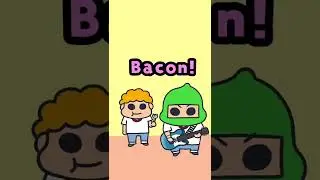 Barbecue Bacon Burger!#shorts #bbb #barbecuebaconburgerrock#わくわくアニメ#animation #anime #バーベキューベーコンバーガー