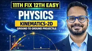 Class 11 Revision | Kinematics 2D | Ground to Ground Projectile | JEE | NEET | AA Sir