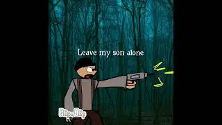 The dark shadow 3 (shorts) #animation #story #horror #forest #character #oc #music