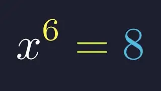 Как найти ВСЕ 6 корней уравнения x⁶ = 8, используя теорему Де Муавра