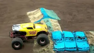 monster truck mania Sydney 2022 racing qualifying part 2