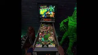 CREATURE FROM THE BLACK LAGOON VR! 😱 Pinball FX VR Gameplay & The Famous Drive-In Centerpiece!