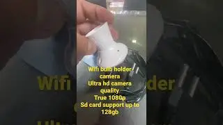 Spy Wifi bulb holder camera true HD 1080P #hidden #maharashtra #india #device #spy #pune #4k #cam