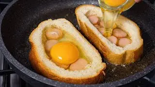When You Have Bread, Eggs, and Cheese — It’s So Delicious | Ready in Minutes