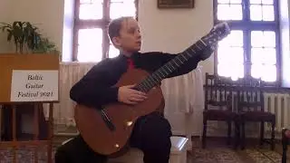 Baltic Guitar Festival - 2021, Matsvei Aharak, (Competition, Group D)