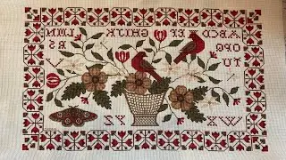Финиш! Teresa Kogut. Вышивка крестиком.