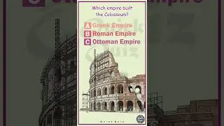 Colosseum Quiz Buzz #quickquiz #trivia #quiz #historyquiz #history  @TriviaMingle
