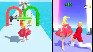 Cinderella Run 3D 🧚&zwj;♀️👸🏻 All levels Gameplay Walkthrough android ios new game