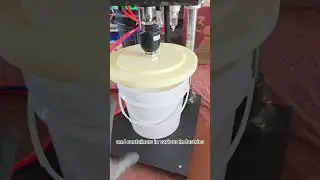 ZONESUN ZS-PDCM100 Fully Pneumatic Bucket Lid Press High Pressure Capping Machine
