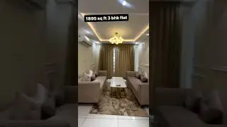 1895 Sq Ft 3 BHK Flat With Longest Balcony On Zirkpur.... #shortvideo #designe #villaforsale