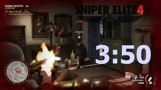 [Former PB] Sniper Elite 4 Speedrun - San Celini Island - 3:50