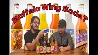 Trying the Craziest Soda Flavors We Can Find!