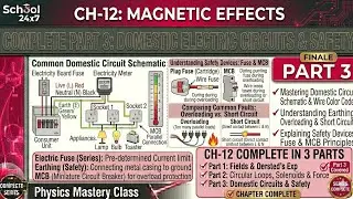 Magnetic Effects of Electric Current |Magnetic Force & Fleming&rsquo;s Left Hand Rule #magneticforce #cbse