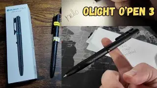 OLIGHT O&rsquo;Pen 3 EDC | Свет, лазер и письмо в темноте