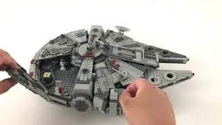 【BX281 Installation Video】Briksmax Light Kit For Millennium Falcon 75257