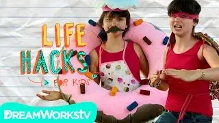 TMNT and Donut Costume Hacks | LIFE HACKS FOR KIDS