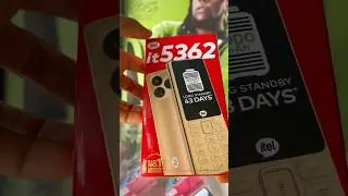 Unboxing Itel it5362 1st look, torchlight and FM Check #techshorts #buttonphone