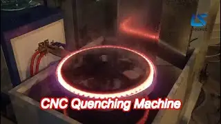 igbt vertical induction hardening machine tools for roller quenching