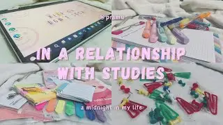 A Productive Midnight | Study Vlog | Academic Diary | PRAMU