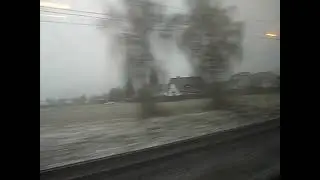 Die Strecke Augsburg Ulm-Fahrt von Augsburg Hbf nach Gessertshausen 