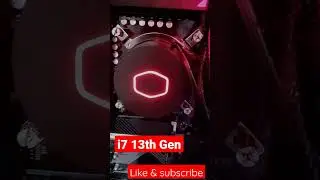 #intel i7-13th gen 32 GB #gaming RAM liquid cooling