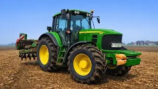Talerzowanie po kukurydzy | John Deere 7530 & Amazone Catros
