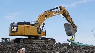 Caterpillar 349F Hydraulic Excavator; Caterpillar 390F Hydraulic Excavator