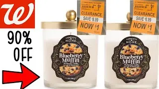 Walgreens **90% OFF CUTE CANDLES** RUN!!!