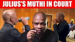 Was Julius Malema eating Muthi from Sangoma in Court ?
