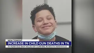 Increase in TN child gun deaths
