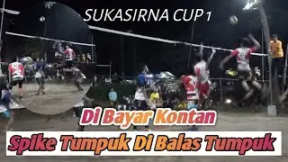 Saling Gempur !! Spike Variasi Tumpuk di Balas Tumpuk !!Di Bayar Kontan..