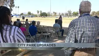 Breaking ground at Jacobs Park
