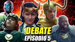 😈Loki Cap&iacute;tulo 5 | DEBATE con SPOILERS | An&aacute;lisis y Teor&iacute;as &iquest;QUI&Eacute;N EST&Aacute; EN LA MANSI&Oacute;N?