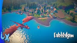 Un super jeu de gestion ultra chill pas cher et tres stylé ! || Fabledom